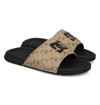Dc Shoes Kids' Bolsa Slides In Brown
