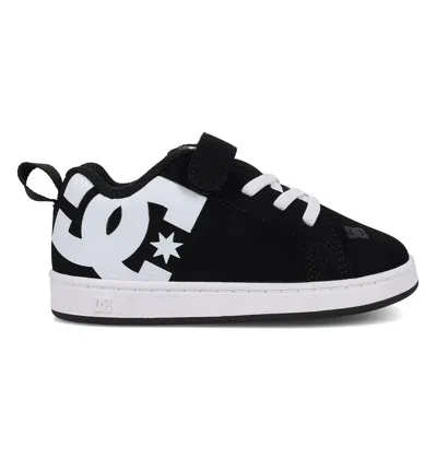 Dc Shoes Kids' Court Graffik Sneaker In Black