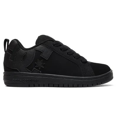 Dc Shoes Kids' Court Graffik Shoes In Black
