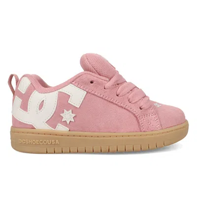 Dc Shoes Kids' Court Graffik Shoes In Pink