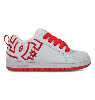 Dc Shoes Kids' Court Graffik Shoes In Red