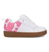 Dc Shoes Kids' Court Graffik Shoes In White