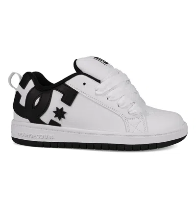 Dc Shoes Kids' Court Graffik Shoes In White