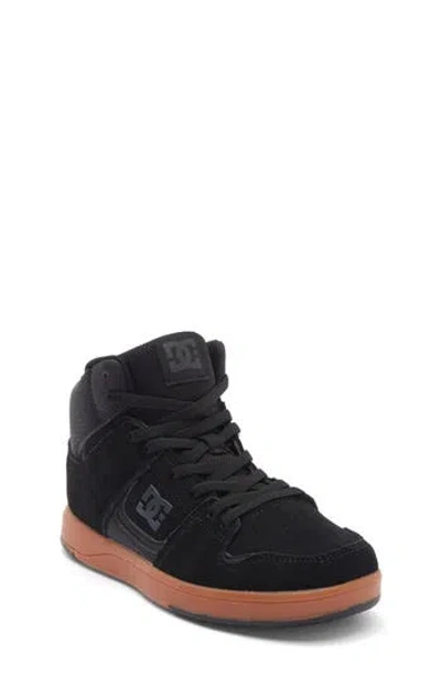 Dc Shoes Kids' Cure High Top Elastic Sneaker In Multi