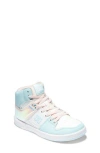 Dc Shoes Kids' Cure High-top Sneaker In Pink