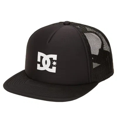 Dc Shoes Kids' Gas Station Trucker Hat In White / Black