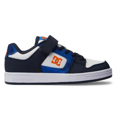 Dc Shoes Kids' Manteca 4 Elastic Lace Shoes In Multi
