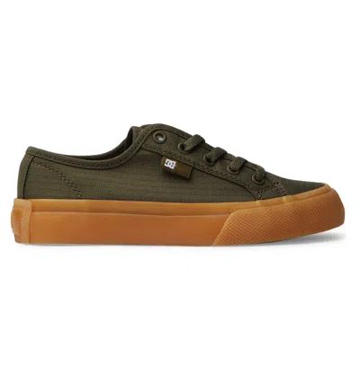 Dc Shoes Kids' Manual Shoes In Green
