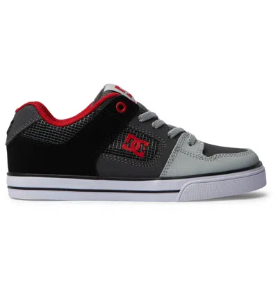 Dc Shoes Kids' Pure Elastic Lace Shoes In Black