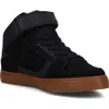 Dc Shoes Kids' Pure Hi High Top Sneaker In Black