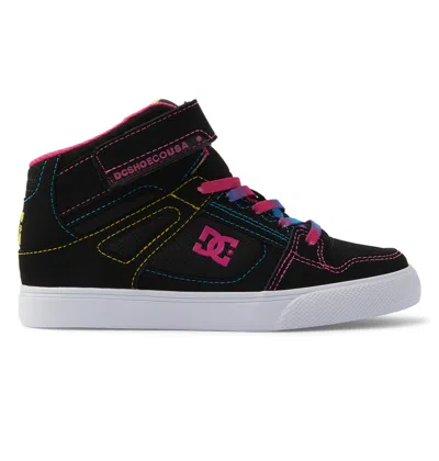 Dc Shoes Kids' Pure Hi Top Ev Shoes In Animal Print