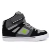 Dc Shoes Kids' Pure Hi Top Ev Shoes In Black