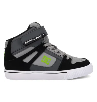 Dc Shoes Kids' Pure Hi Top Ev Shoes In Black