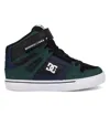 Dc Shoes Kids' Pure Hi Top Ev Shoes In Blue