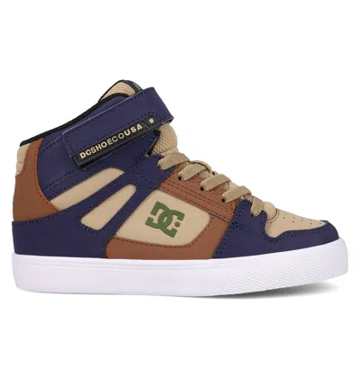 Dc Shoes Kids' Pure Hi Top Ev Shoes In Multi