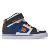 Dc Shoes Kids' Pure High Elastic Lace High-top Shoes In Animal Print