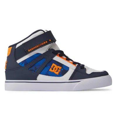 Dc Shoes Kids' Pure High Elastic Lace High-top Shoes In Animal Print