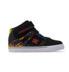 Dc Shoes Kids' Pure High Elastic Lace High-top Shoes In Multi