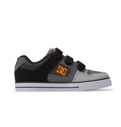 Dc Shoes Kids' Pure Velcro Shoes In Black