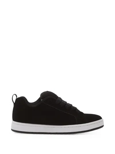 Dc Shoes Logo-patch Sneakers In Black
