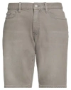 Dc Shoes Man Denim Shorts Taupe Size 34 Cotton, Elastane In Grey