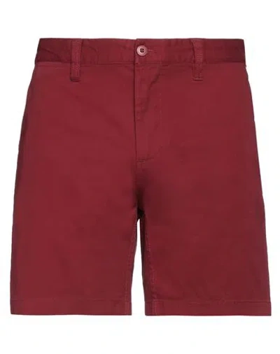 Dc Shoes Man Shorts & Bermuda Shorts Burgundy Size 33 Cotton, Elastane In Red