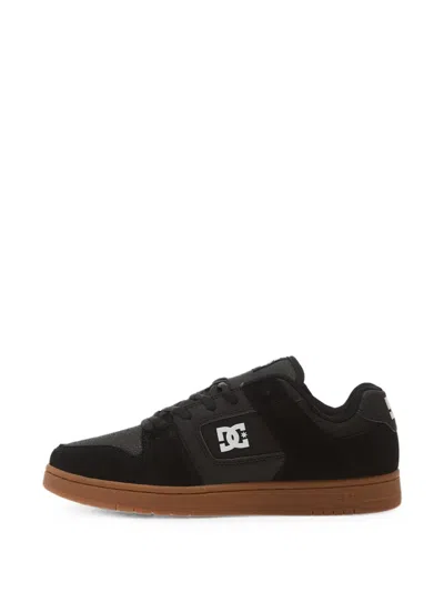 Dc Shoes Manteca 4 Logo-patch Panelled Sneakers In Black