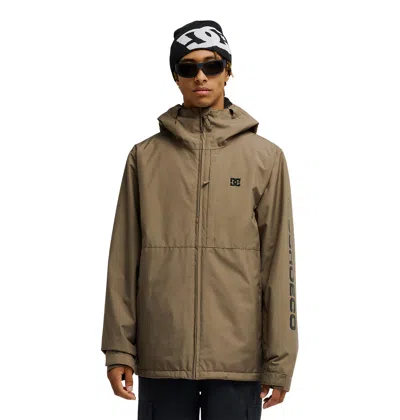 Dc Shoes Men's Basis Jacket 10k In Brown
