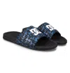 Dc Shoes Men's Bolsa Slides In Blue