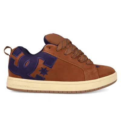 Dc Shoes Men's Court Graffik Se Shoes In Brown