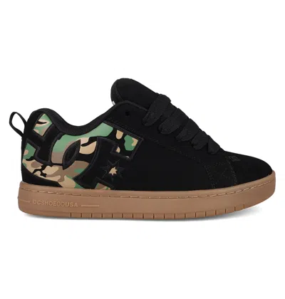 Dc Shoes Men's Court Graffik Shoes In Black