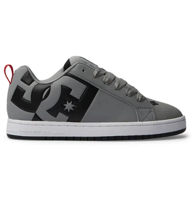 Dc Shoes Men's Court Graffik Shoes In Gray