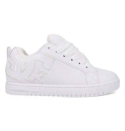 Dc Shoes Men's Court Graffik Shoes In White