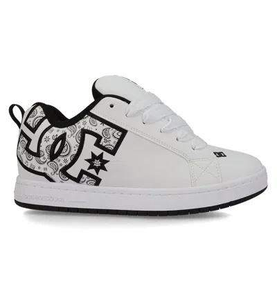 Dc Shoes Men's Court Graffik Shoes In White