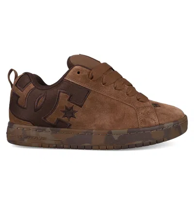 Dc Shoes Men's Court Graffik Special Edition Shoes In Brown