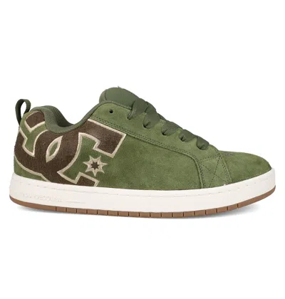Dc Shoes Men's Court Graffik Special Edition Shoes In Green