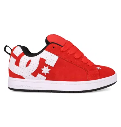 Dc Shoes Men's Court Graffik Special Edition Shoes In Red
