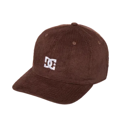 Dc Shoes Men's Dc Cap Star Strapback In Coffee Bean