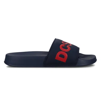 Dc Shoes Men's Dc Slides In Blue