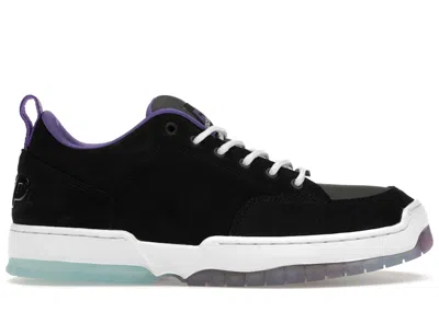 Pre-owned Dc Shoes Men's Dc Sneakers Dc Clocker 2 Ftp Sneakers In Black/purple