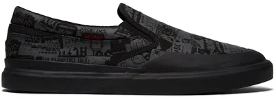 Pre-owned Dc Shoes Men's Dc Sneakers Dc Infinite Ac/dc T.n.t. Sneakers In Black