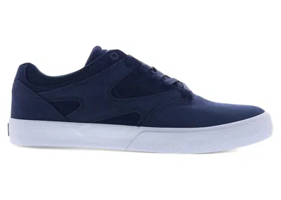 Pre-owned Dc Shoes Men's Dc Sneakers Dc Kalis Vulc Sneakers In Dark Grey/white In Multi