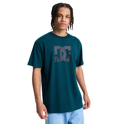 Dc Shoes Men's Dc Star Heritage Short Sleeve Shirt In Blue
