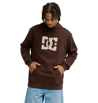 Dc Shoes Men's Dc Star Hoodie In Coffee Bean