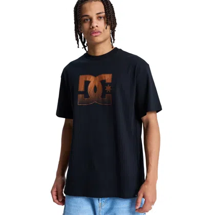 Dc Shoes Men's Dc Star Oxidized Heritage Short Sleeve Tees In Black