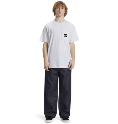 Dc Shoes Men's Dc Star Pocket Tee In White
