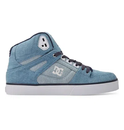 Dc Shoes Men's Pure Cupsole High-top Shoes In Blue