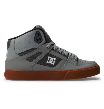 Dc Shoes Men's Pure High-top Shoes In Gray