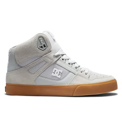 Dc Shoes Men's Pure High-top Shoes In Gray