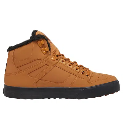 Dc Shoes Men's Pure High-top Winter Shoes In Brown